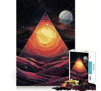Rompecabezas Starry Apex de 1000 Piezas para Adolescentes Mejora la Memoria, Alivia el estrés, Corte Premium, Regalo preciado 38x26cm