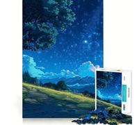 Rompecabezas Starry Cottage de 1000 Piezas para Adolescentes, Juguete de lógica y Rompecabezas, Divertido, de Corte preciso, Regalo Elegante 38x26cm