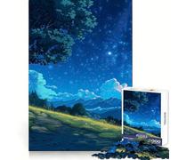 Rompecabezas Starry Cottage de 1000 Piezas para Adolescentes, Juguete de lógica y Rompecabezas, Divertido, de Corte preciso, Regalo Elegante 38x26cm
