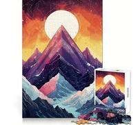 Rompecabezas Starry Mountain Apex de 1000 Piezas para Adolescentes Ideal para Relajarse, divertirse y Disfrutar Temporada 50x75cm