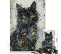 Rompecabezas StarryEyed Kitten de 1000 Piezas para Adultos Juguete para ejercitar la Mente Diseño Divertido y silencioso 38x26cm