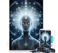 Rompecabezas Starseed I de 1000 Piezas para Adolescentes Recuerdo, Mejora, relajación, Mente Clara, Obra de Arte 38x52cm