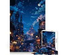 Rompecabezas Steampunk City de 1000 Piezas para Adolescentes, Juego Mental, Juguete antiestrés, Corte preciso, Regalo artístico 38x52cm