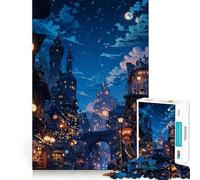 Rompecabezas Steampunk City de 1000 Piezas para Adolescentes, Juego Mental, Juguete antiestrés, Corte preciso, Regalo artístico 38x52cm