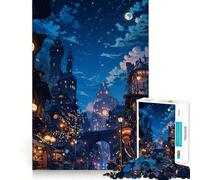 Rompecabezas Steampunk City para Adolescentes, 1000 Piezas, Rompecabezas Mental, Divertido y Relajante, Arte para armar, Regalo Encantador 50x75cm