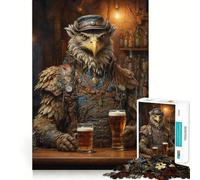 Rompecabezas Steampunk de Grifo cervecero para Adolescentes, 1000 Piezas, Juguete de lógica Fina, pasatiempo Tranquilo, Pieza de colección de Arte de Bordes limpios 50x75cm