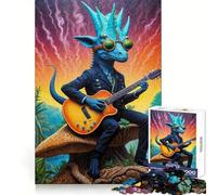 Rompecabezas Steampunk Dino Rhythms para Adolescentes, 1000 Piezas, Juguete de lógica Fina, pasatiempo Tranquilo, Pieza de colección de Arte de Bordes limpios 38x52cm