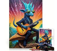 Rompecabezas Steampunk Dino Rhythms para Adolescentes, 1000 Piezas, Juguete de lógica Mental, antiestrés, Corte Firme, Regalo de Santa Claus 50x75cm