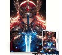 Rompecabezas Steel and Savior de 1000 Piezas para Adultos, versión Mejorada, para aliviar el estrés, Corte preciso, selección de Deseos de Santa Claus 38x52cm