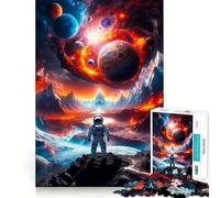 Rompecabezas Stellar Chaos de 1000 Piezas para Adolescentes Juguete de lógica Clara Pasatiempo Tranquilo Corte Perfecto Regalo clásico 38x52cm