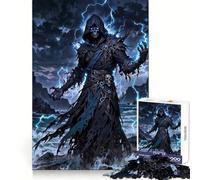 Rompecabezas Storm Reaper︰ Wrath of The Abyssal Tide de 1000 Piezas para Adolescentes Juguete de lógica Mental Tiempo Libre Bordes Finos 38x26cm