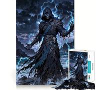 Rompecabezas Storm Reaper︰ Wrath of The Abyssal Tide de 1000 Piezas para Adolescentes Juguete de lógica Mental Tiempo Libre Bordes Finos 38x26cm