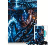 Rompecabezas Storm Spirit Hero de 1000 Piezas para Adolescentes Juguete de lógica Mental Tiempo Libre Bordes Finos 50x75cm