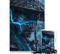 Rompecabezas Storm Spirit Hero de 1000 Piezas para Adolescentes Juguete para Pensar con sabiduría Divertido y pacífico Corte preciso 38x52cm