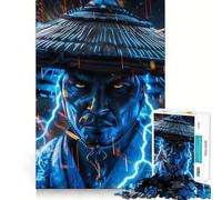 Rompecabezas Storm Spirit Hero de 1000 Piezas para Adultos, Juguete para ejercitar la Mente, diversión compartida, Arte de Corte preciso 38x26cm