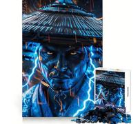 Rompecabezas Storm Spirit Hero de 1000 Piezas para Adultos, Juguete para ejercitar la Mente, diversión compartida, Arte de Corte preciso 38x26cm