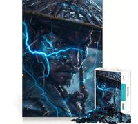 Rompecabezas Storm Spirit Hero para Adolescentes, 1000 Piezas, Juguete de lógica Fina, pasatiempo Tranquilo, Pieza de colección de Arte de Bordes limpios 50x75cm
