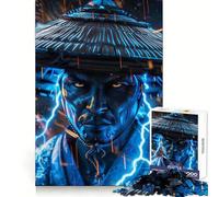 Rompecabezas Storm Spirit Hero para Adolescentes, 1000 Piezas, Juguete de lógica Fina, pasatiempo Tranquilo, Pieza de colección de Arte de Bordes limpios 38x52cm