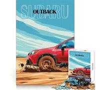 Rompecabezas Subaru Outback Off-Road de 1000 Piezas para Adolescentes, Juguete para aliviar el estrés, diseño artístico y fácil de Usar 38x26cm