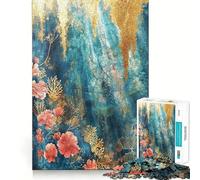 Rompecabezas Submarino de 1000 Piezas Diversión para ejercitar la Mente Componentes Resistentes y de Corte Limpio Un Entretenimiento cautivador para Disfrutar en casa (38x52cm)