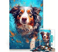 Rompecabezas Submarino del Pastor para Adolescentes,1000 Piezas,estimula la Mente,Divertido,de Corte Limpio,componentes Resistentes,Actividad para Compartir en Familia (38x26cm)