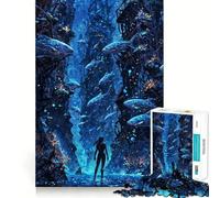 Rompecabezas Submarino para Adultos de 1000 Piezas,Juego Mental Divertido con tecnología Avanzada de Corte láser,desafío entretenido para el Tiempo de Espera (38x26cm)