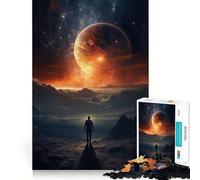Rompecabezas Sueños del Espacio Exterior de 1000 Piezas para Adolescentes Juguete para desarrollar la Mente Diseño Divertido y Relajante armar (38x26cm)