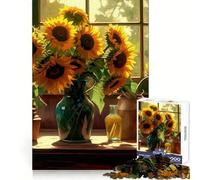 Rompecabezas Sunflower Cottage Kitchen de 1000 Piezas para Adultos, Juguete de lógica para Juegos de Interior, Corte de precisión, Regalo Ideal 50x75cm
