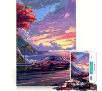 Rompecabezas Sunset Drive de 1000 Piezas para Adultos Ideal para quienes Buscan un Juguete Que Les ayude a desarrollar Sus Habilidades y aliviar el estrés Incluye Cortes precisos