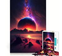 Rompecabezas Sunset Fantasy de 1000 Piezas para Adolescentes Juguete Inteligente para el hogar Corte preciso Regalo Ideal 50x75cm