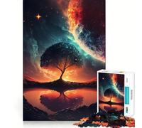 Rompecabezas Sunset Fantasy de 1000 Piezas para Adultos, Juguete de lógica Pura, diversión Relajante, Corte preciso, Regalo increíble 50x75cm