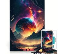 Rompecabezas Sunset Fantasy de 1000 Piezas para Adultos, Juguete de lógica Pura, diversión Relajante, Corte preciso, Regalo increíble 50x75cm