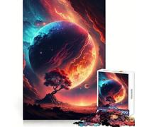 Rompecabezas Sunset Fantasy de 1000 Piezas para Adultos Regalo Ideal para ejercitar la Mente Juguete Divertido y silencioso Diseño para armar 38x52cm