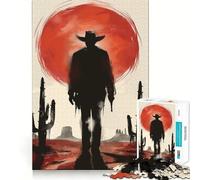 Rompecabezas Sunset Riders para Adolescentes, 1000 Piezas, Juguete Inteligente, Juego Relajante, Corte Suave, Regalo increíble 50x75cm