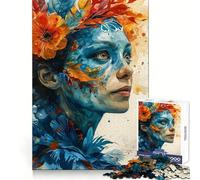 Rompecabezas Surreal Alien Realms para Adolescentes de 1000 Piezas Juguete Inteligente para Fortalecer los Lazos Familiares Corte Suave Lista de Deseos de Santa Claus 50x75cm