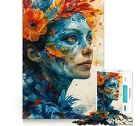 Rompecabezas Surreal Alien Realms para Adolescentes de 1000 Piezas Juguete Inteligente para Fortalecer los Lazos Familiares Corte Suave Lista de Deseos de Santa Claus 50x75cm