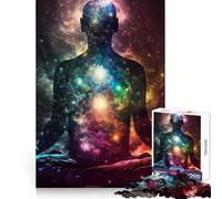 Rompecabezas Surreal Energy de 1000 Piezas para Adolescentes, Juguete para ejercitar la Mente, Tiempo de convivencia, Pieza de colección de Arte de Corte preciso 38x52cm