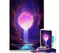 Rompecabezas surrealistas de Cascada para Adolescentes, 1000 Piezas, para estimular la Memoria, Relajarse, Bordes precisos, Regalo increíble 50x75cm