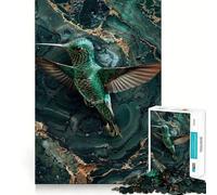 Rompecabezas surrealistas de colibríes para Adultos, 1000 Piezas, Juguete Que desafía la Mente, diversión silenciosa, Corte preciso, decoración de Pared 50x75cm
