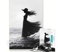 Rompecabezas Susurro del Viento de 1000 Piezas Juguete Que desafía la Mente Troquelado de Alta precisión Un Reto Divertido para Pasar el Tiempo de Espera (38x52cm)