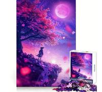 Rompecabezas Susurros a la luz de la Luna para Adultos, 1000 Piezas, Ejercicio Mental, Ocio Consciente, Cierre Seguro, (50x75cm)
