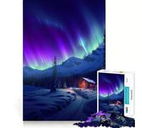 Rompecabezas Susurros de Invierno de 1000 Piezas para Adolescentes Estimula la Mente Diversión Recorte de Alta precisión Actividad Relajante para desconectar (38x52cm)