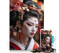 Rompecabezas Susurros de Kioto para Adolescentes 1000 Piezas Juego para estimular la Mente Montaje Firme y Seguro Actividad para Fortalecer los Lazos Familiares (50x75cm)