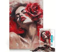 Rompecabezas Susurros de Romance para Adolescentes 1000 Piezas Juego de Memoria Mental Cierre Seguro sin Piezas Sueltas Ideal para Viajar (50x75cm)
