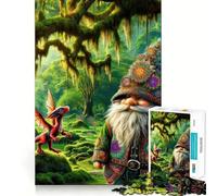 Rompecabezas Susurros del Bosque para Adultos 1000 Piezas Juego de Memoria Ajuste Firme Montaje Seguro Juego de construcción de Conexiones significativas (38x26cm)