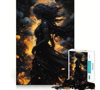 Rompecabezas Susurros del Cosmos para Adultos 1000 Piezas Juego de Memoria Cerebral Cortado con láser para un Ajuste Perfecto aliviar el estrés (38x52cm)