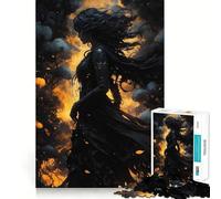 Rompecabezas Susurros del Cosmos para Adultos 1000 Piezas Juego para estimular la Mente tamaño Uniforme Piezas precisas Ideal para Viajar ejercitar la Mente (50x75cm)