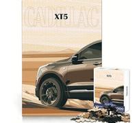 Rompecabezas SUV Cadillac XT para Adolescentes,1000 Piezas,destreza Mental,Relajante,Tiempo Libre,Corte Premium,cálido, (38x52cm)