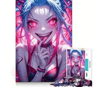 Rompecabezas Sweet But Psycho de 1000 Piezas para Adolescentes Mejora la Memoria Divertido y Relajante Bordes Afilados 38x26cm