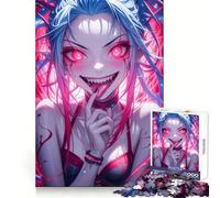 Rompecabezas Sweet But Psycho para Adolescentes, 1000 Piezas, para Mejorar la Memoria, Tiempo Libre, Bordes limpios, Regalo Encantador 38x52cm